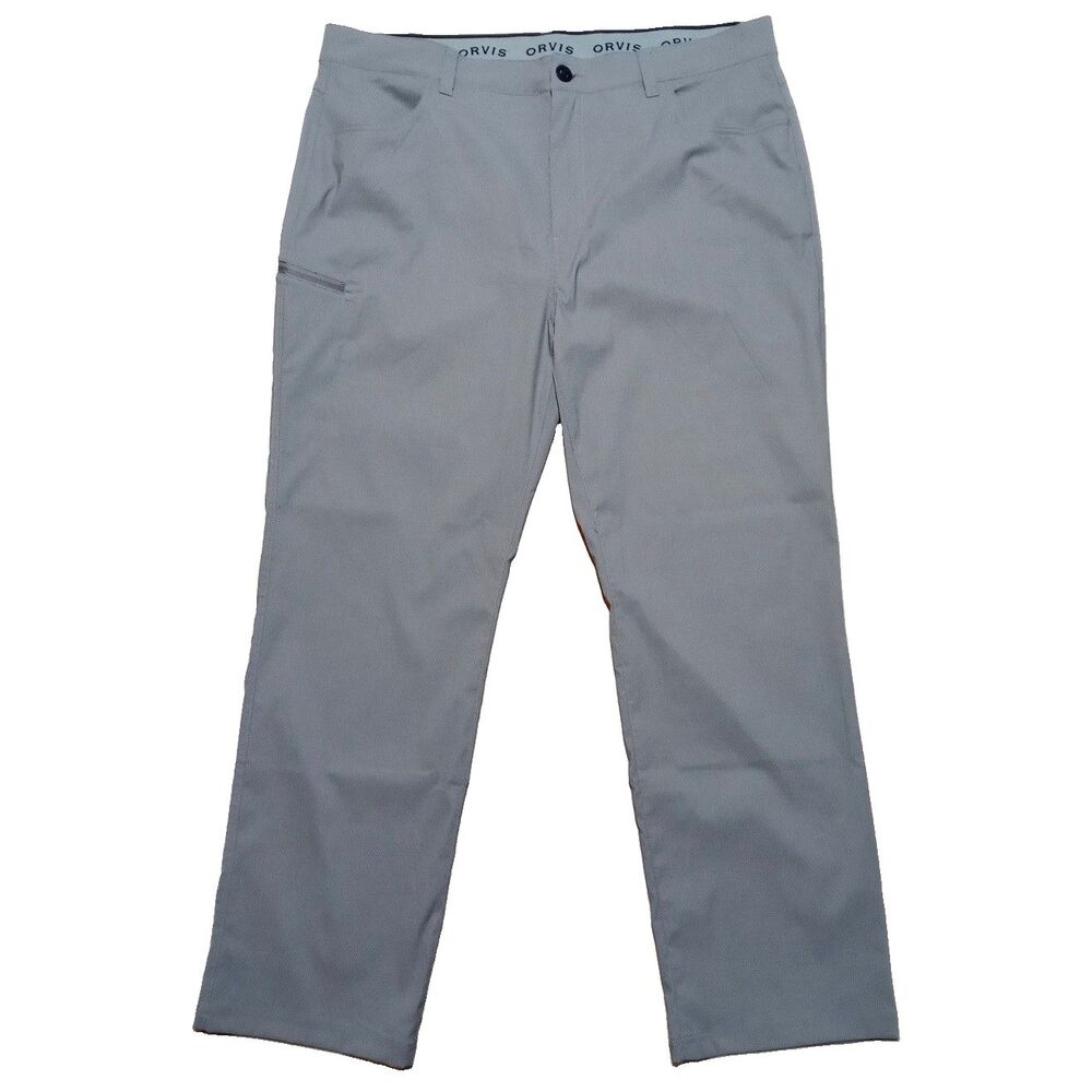 Orvis Tech Pants Men’s 40x32 Stretch Hiking Outdoor Water Repellent Performance